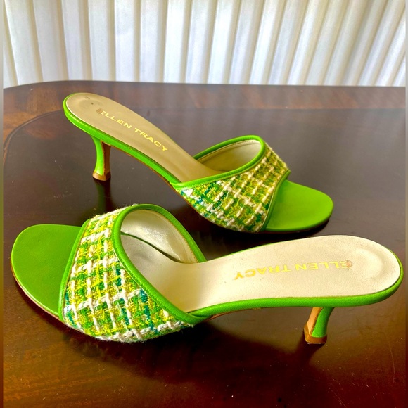 Ellen Tracy Shoes Ellen Tracy Made In Italy Womens Green